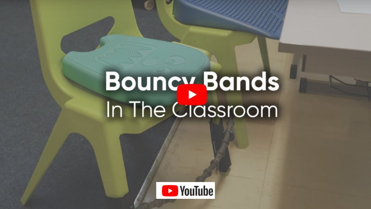 Bouncy band wiggle seat video